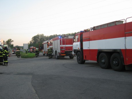 Požár kamionu Sokolnice II (4)
