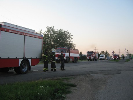 Požár kamionu Sokolnice II (9)