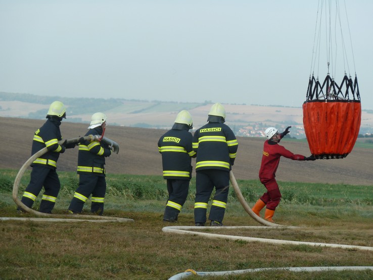 Výcvik s vrtulníkem Nížkovice (21)